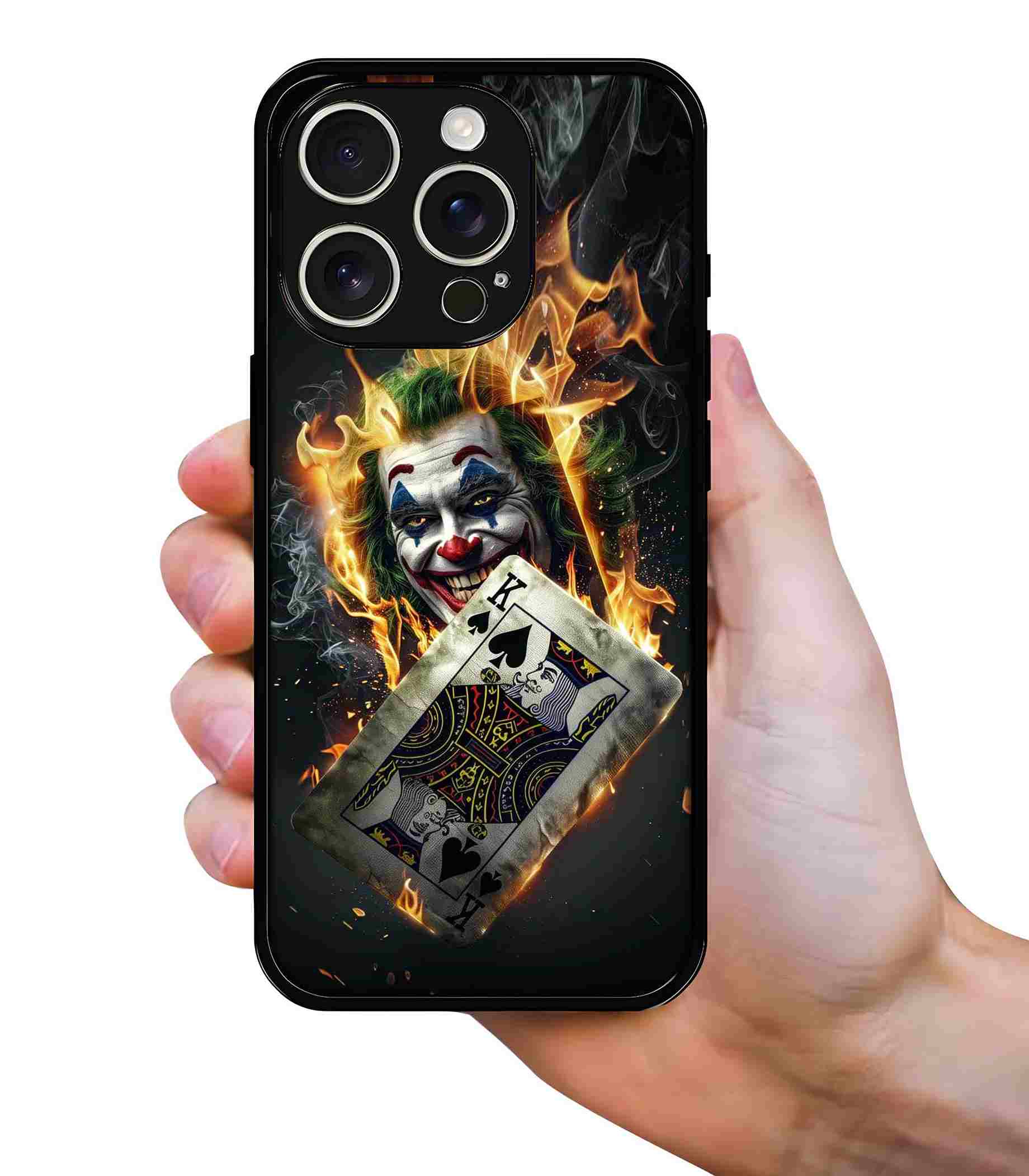 Joker King 2D Rubber Mobile Back Cover