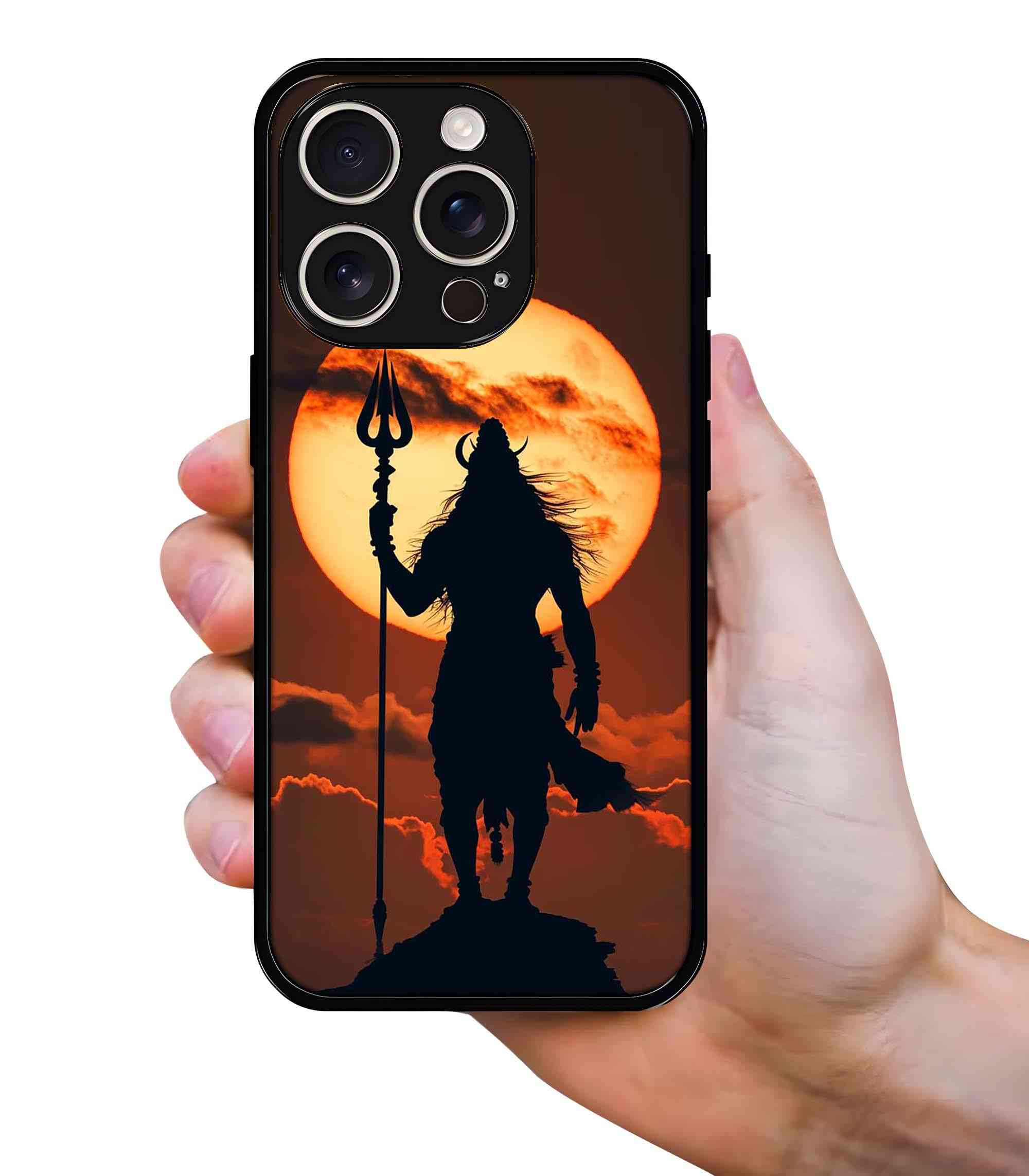 God of Gods Shiva 2D Rubber Mobile Back Cover
