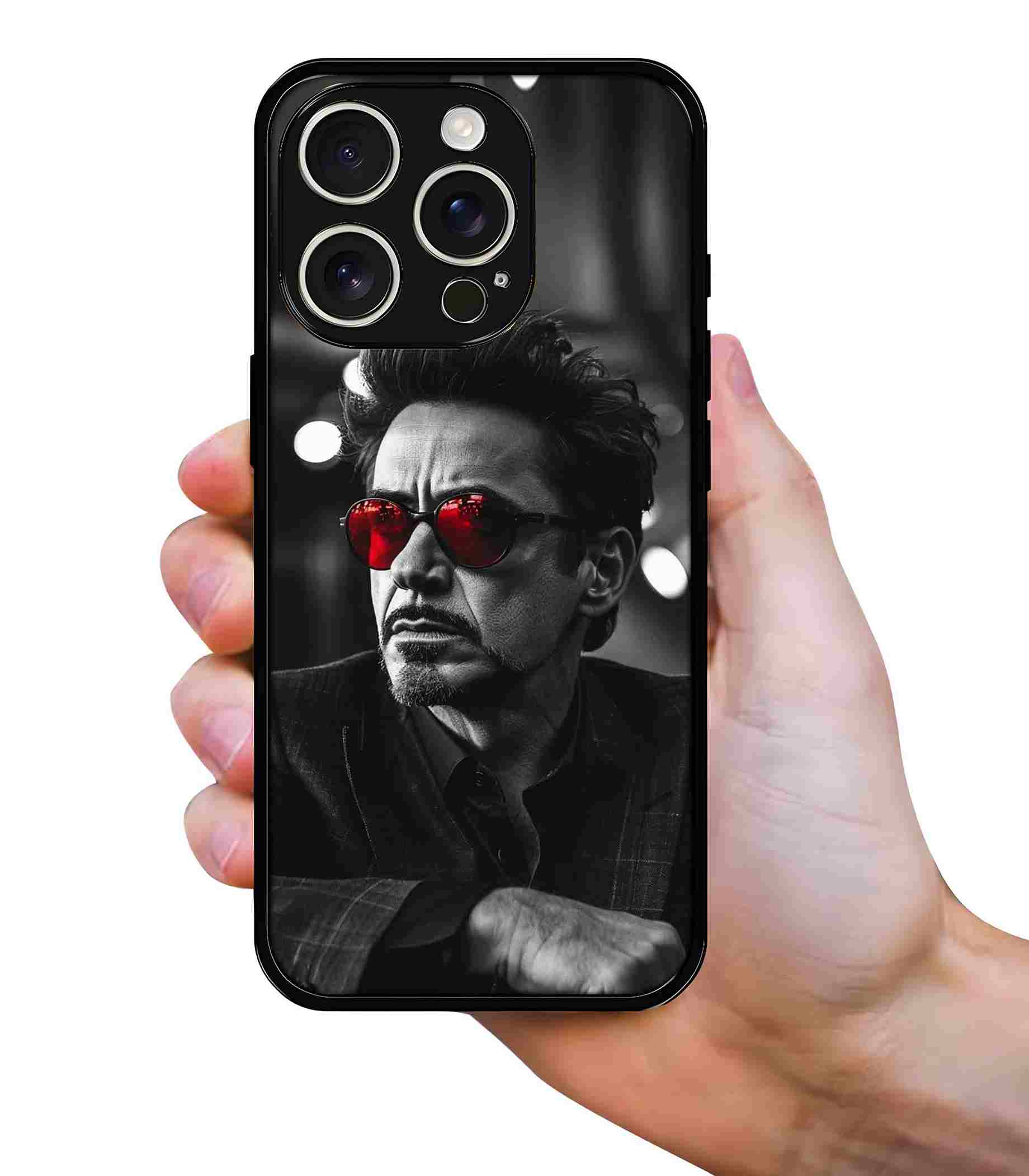 Legend Tony Stark 2D Rubber Mobile Back Cover