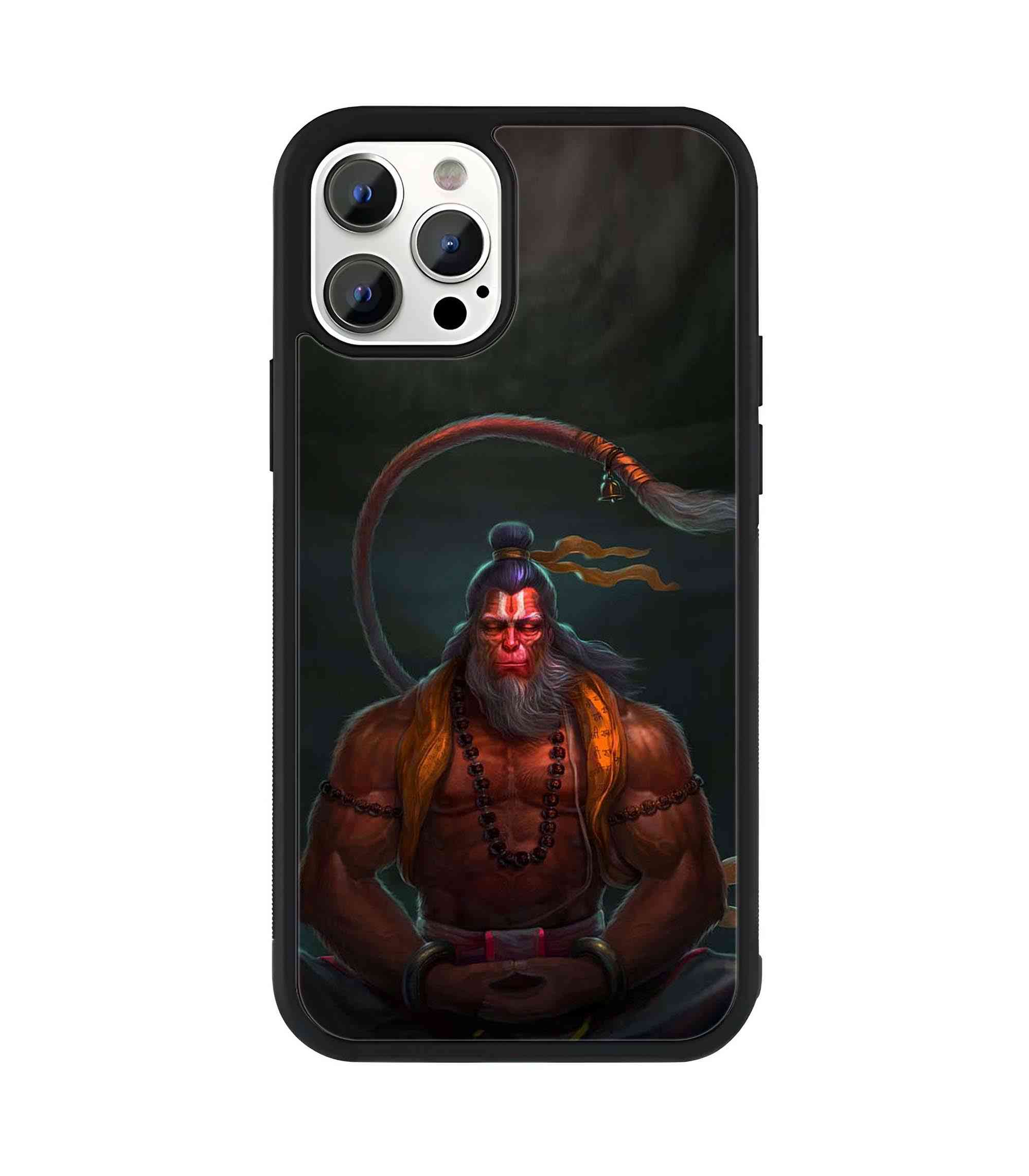 Hunuman 2D Rubber Mobile Back Cover #2