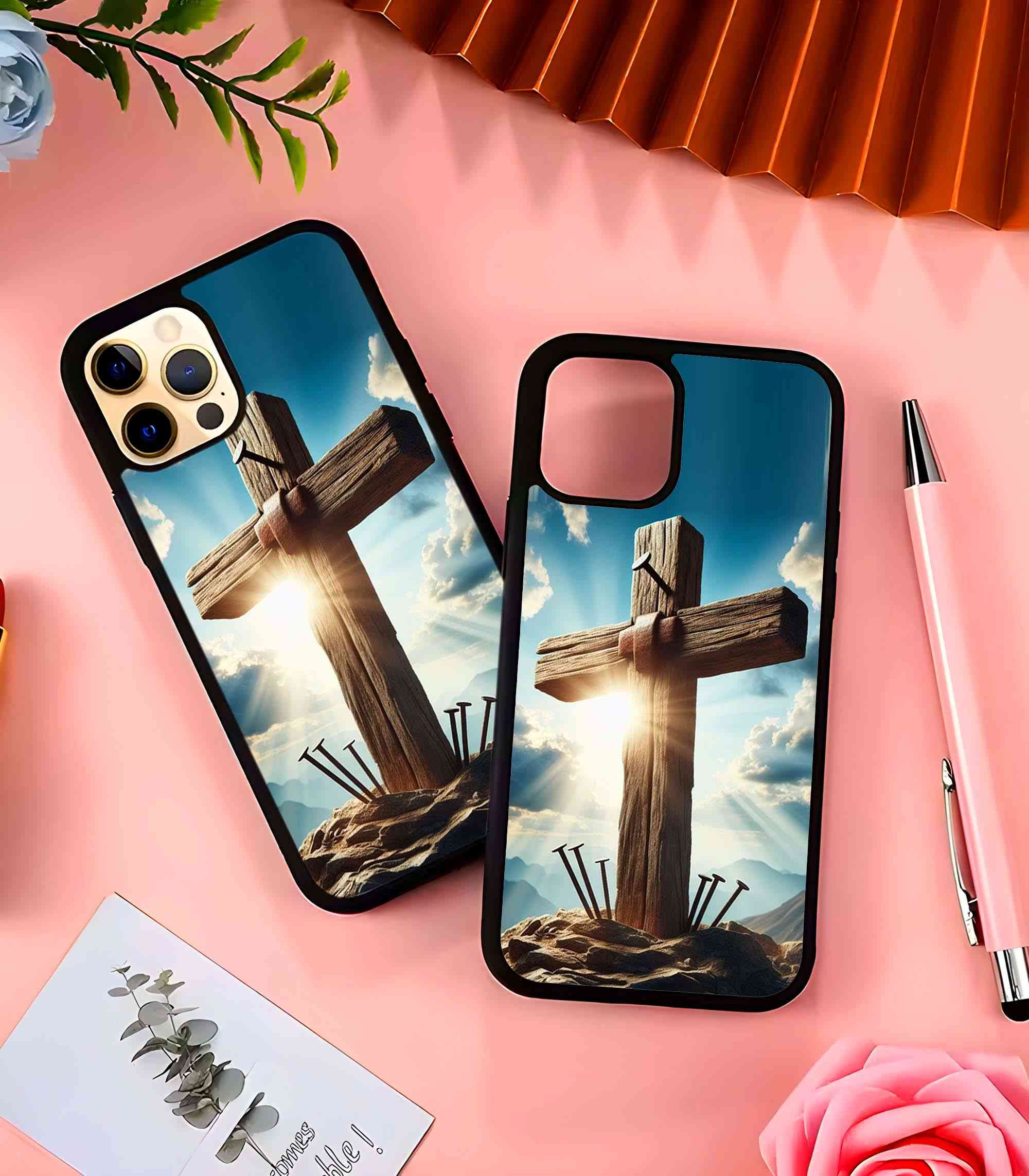 Cross Christian 2D Rubber Mobile Back Cover Cross Christian 2D Rubber Mobile Back Cover