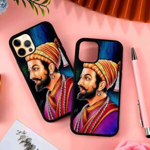 Chhatrapati Shivaji Maharaj 2D Rubber Mobile Back Cover