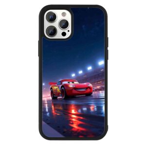 Lightning McQueen 2D Rubber Mobile Back Cover