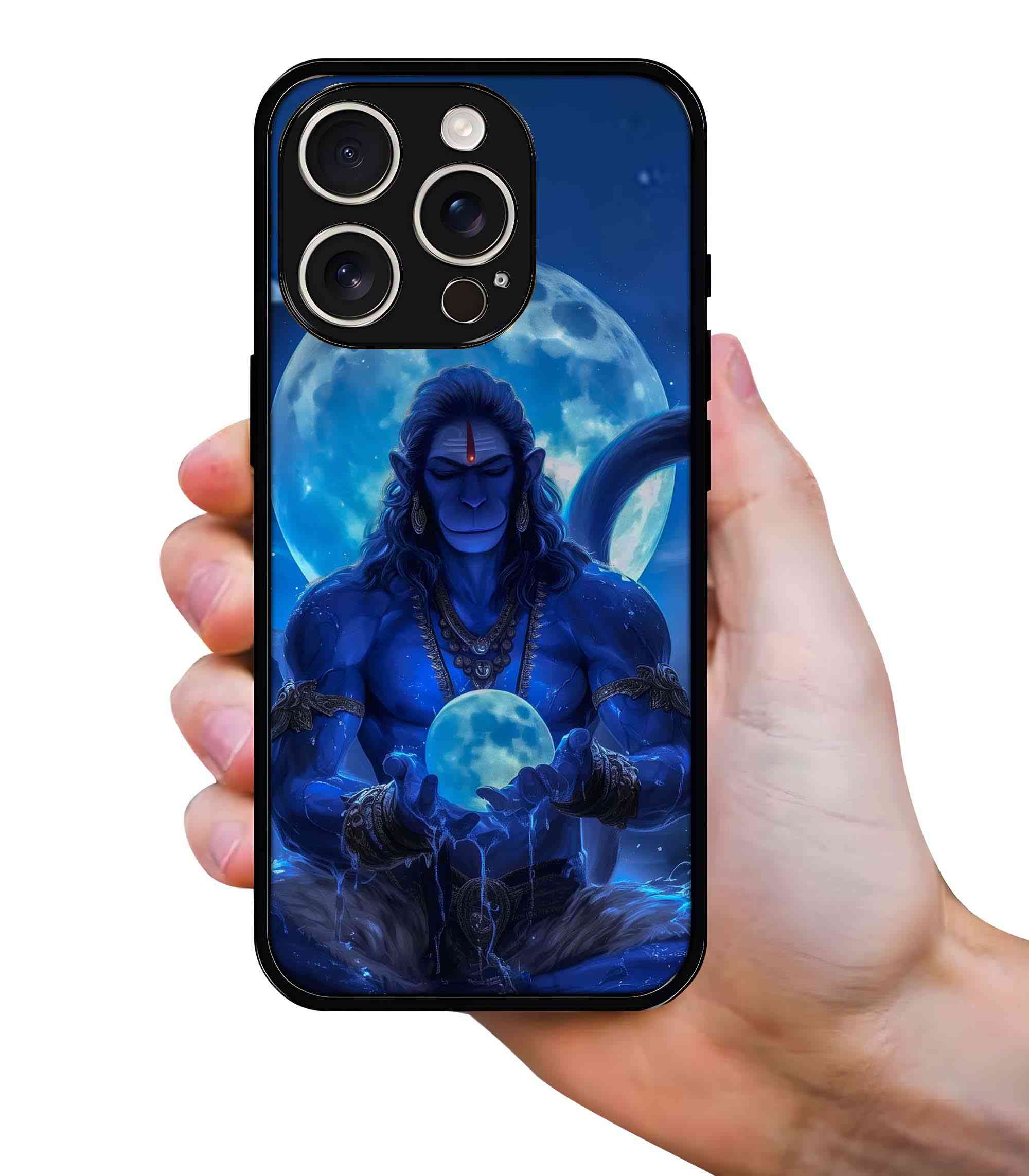 Hanuman God 2D Rubber Mobile Back Cover Hanuman God 2D Rubber Mobile Back Cover