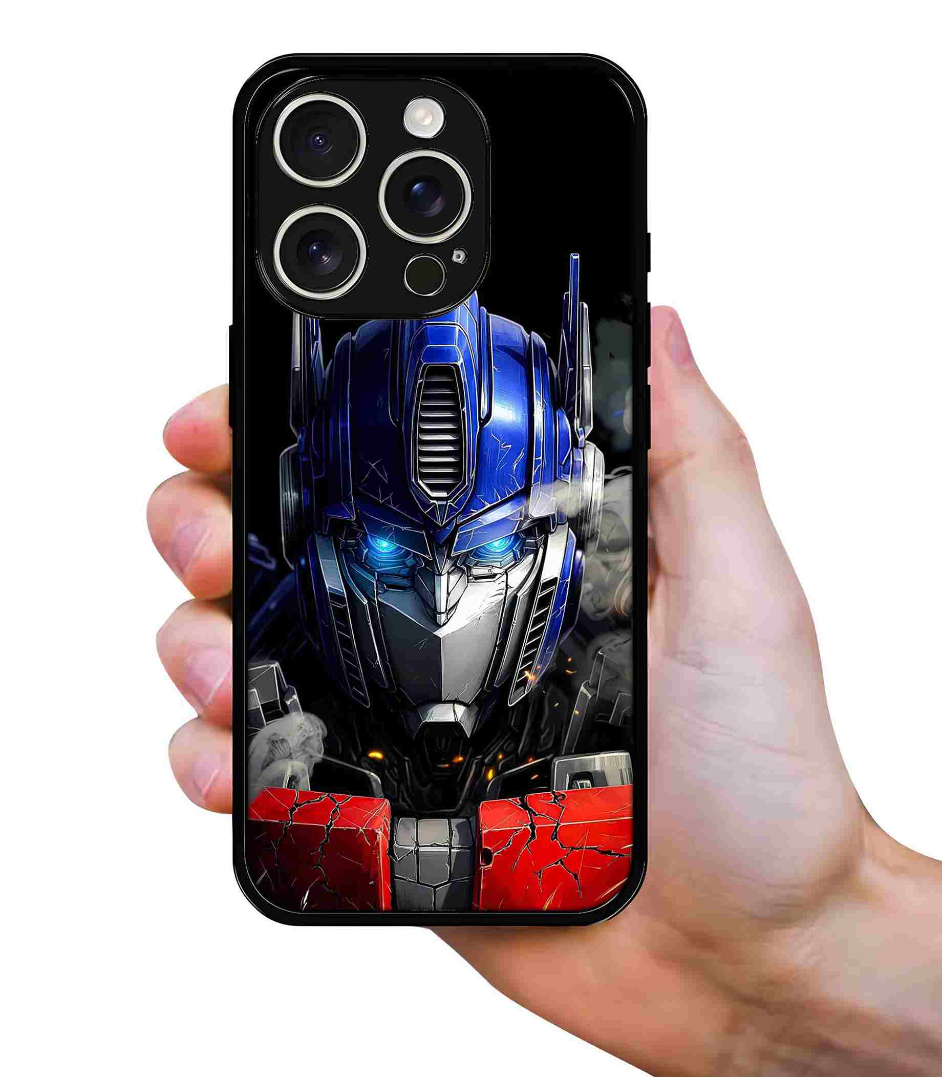Optimus Prime Transformers 2D Rubber Mobile Back Cover