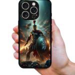 Sparta War 2D Rubber Mobile Back Cover