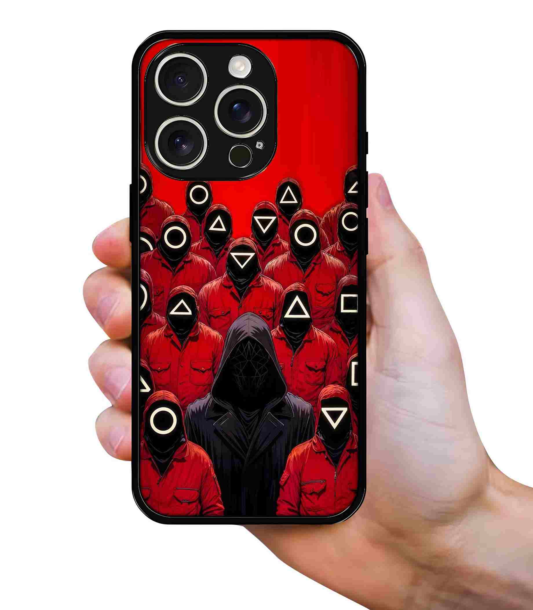 Squid Game 2D Rubber Mobile Back Cover