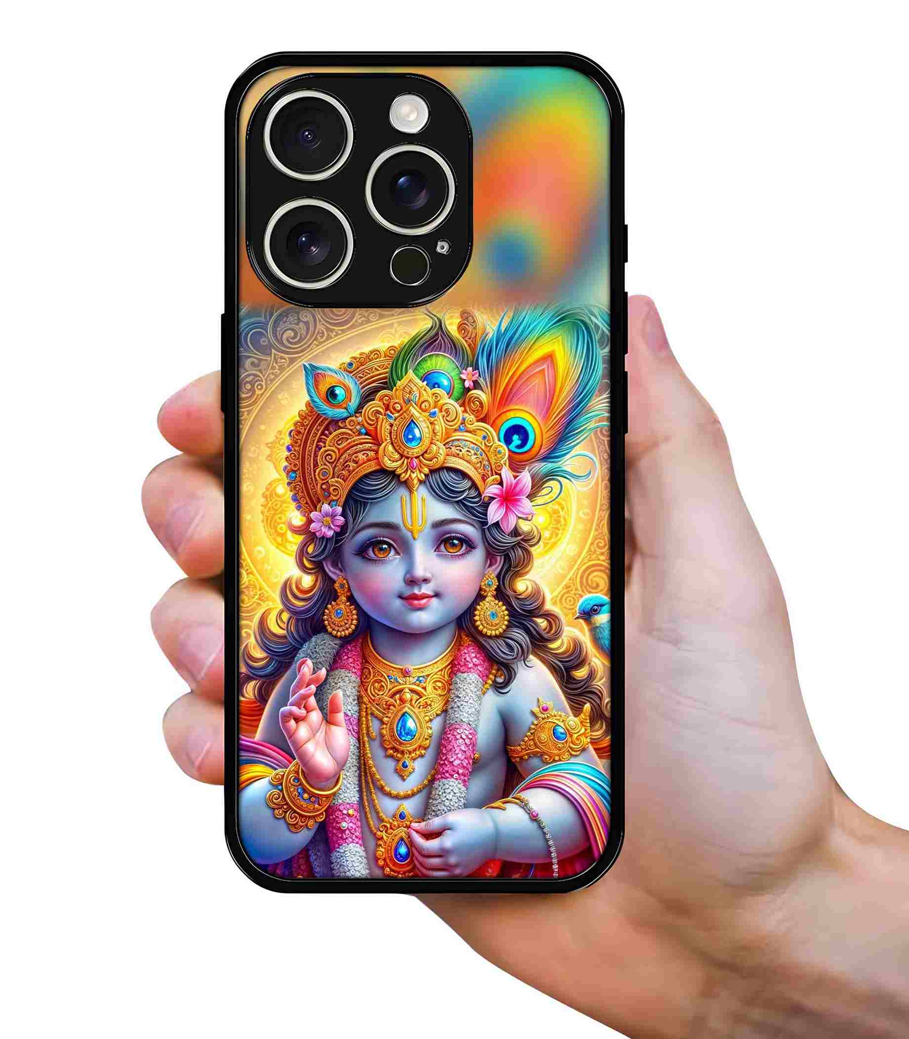 Krishna 2D Rubber Mobile Back Cover #2