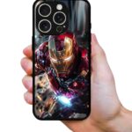 The Iron Man 2D Rubber Mobile Back Cover