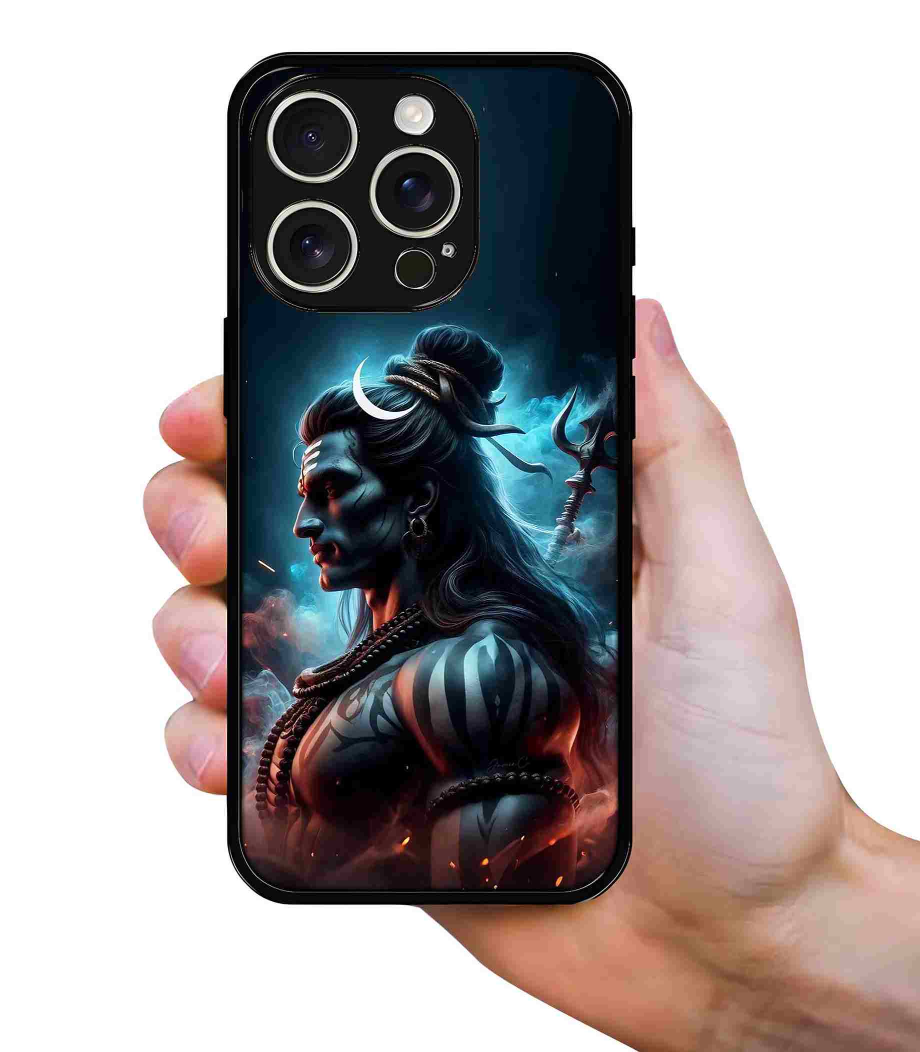 Lord Mahadev 2D Rubber Mobile Back Cover Lord Mahadev 2D Rubber Mobile Back Cover