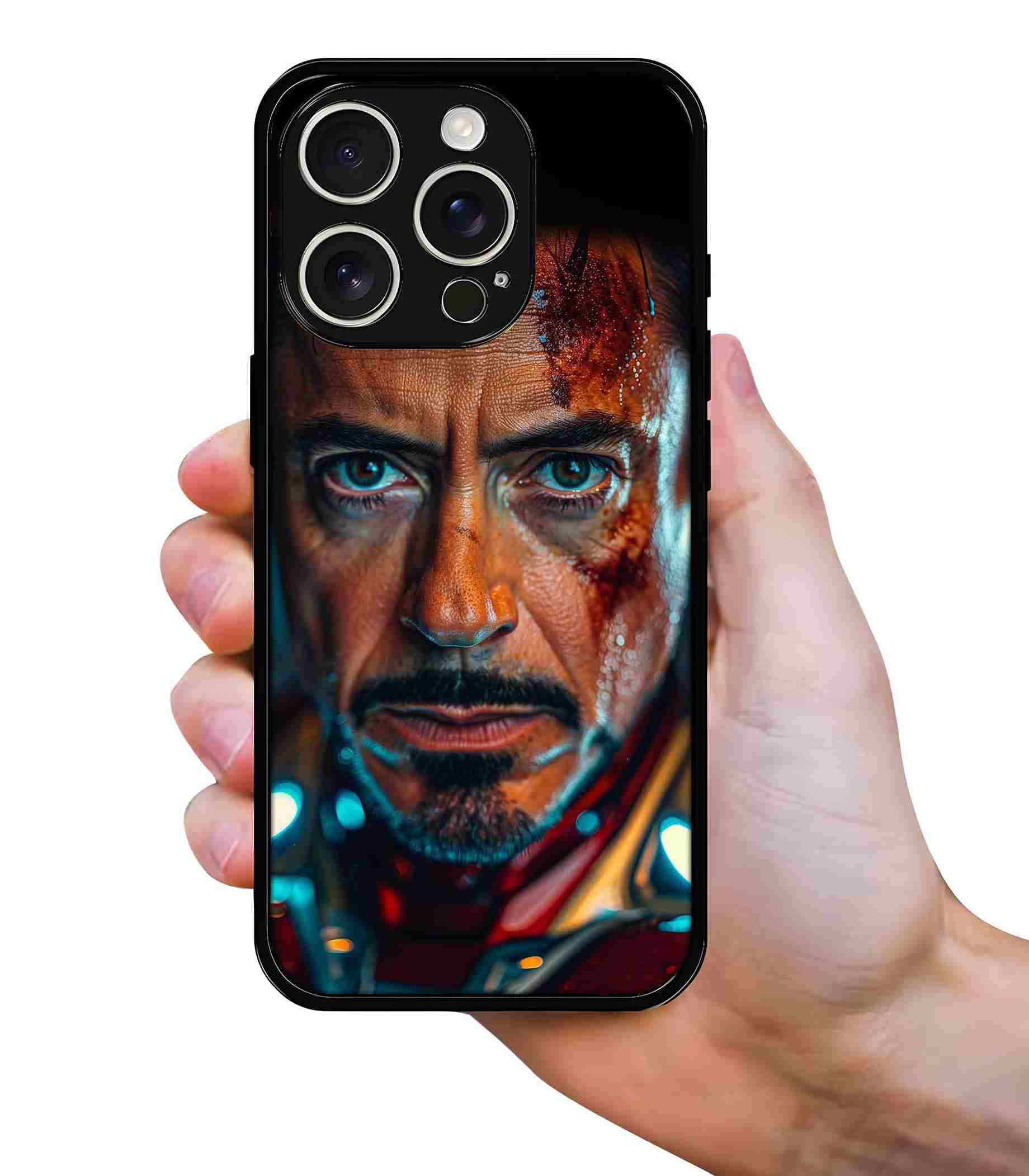 The Legend Tony Stark 2D Rubber Mobile Back Cover