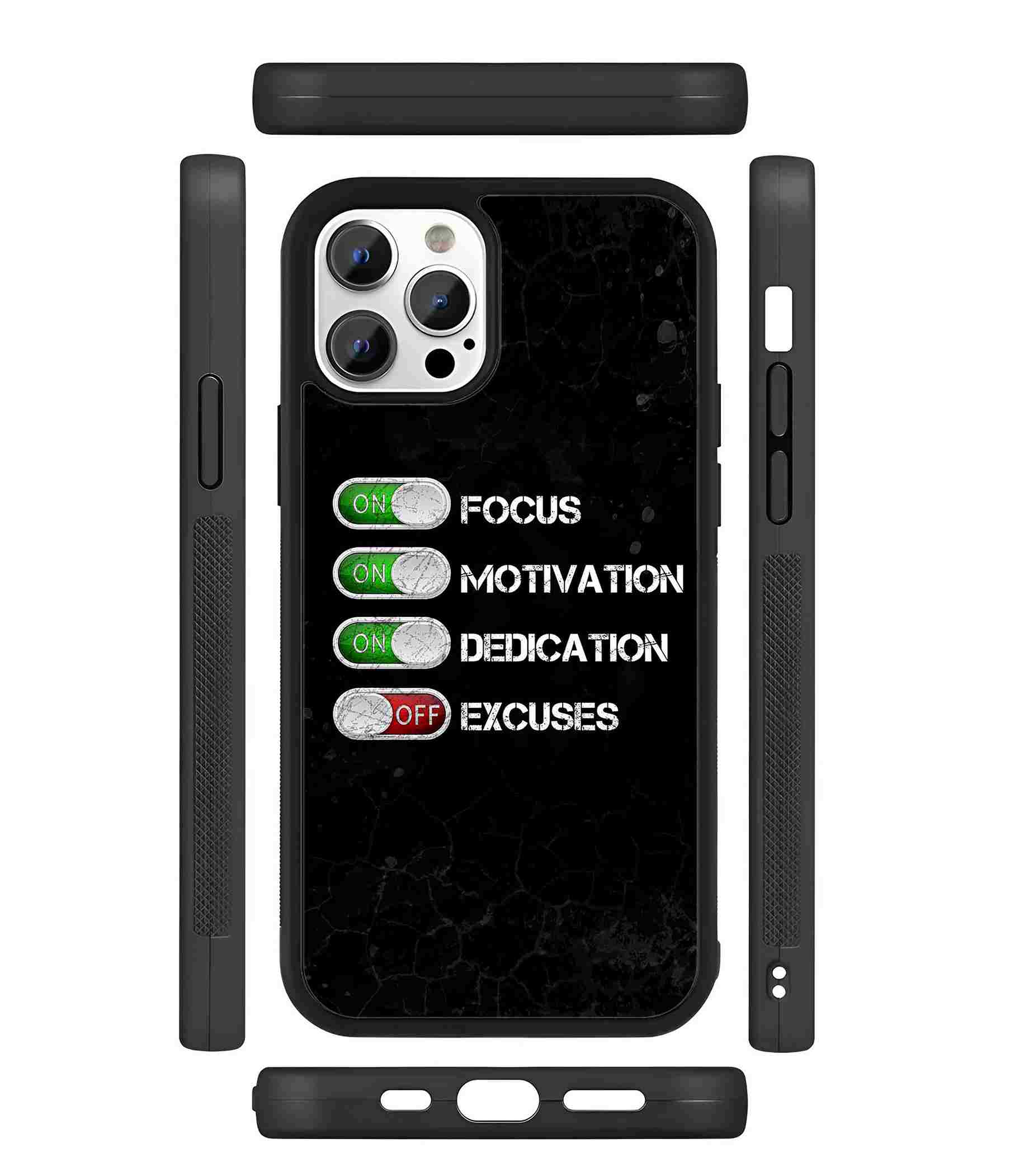 Excuses OFF 2D Rubber Mobile Back Cover