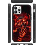 Anime Character 2D Rubber Mobile Back Cover
