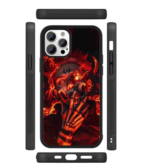 Anime Character 2D Rubber Mobile Back Cover