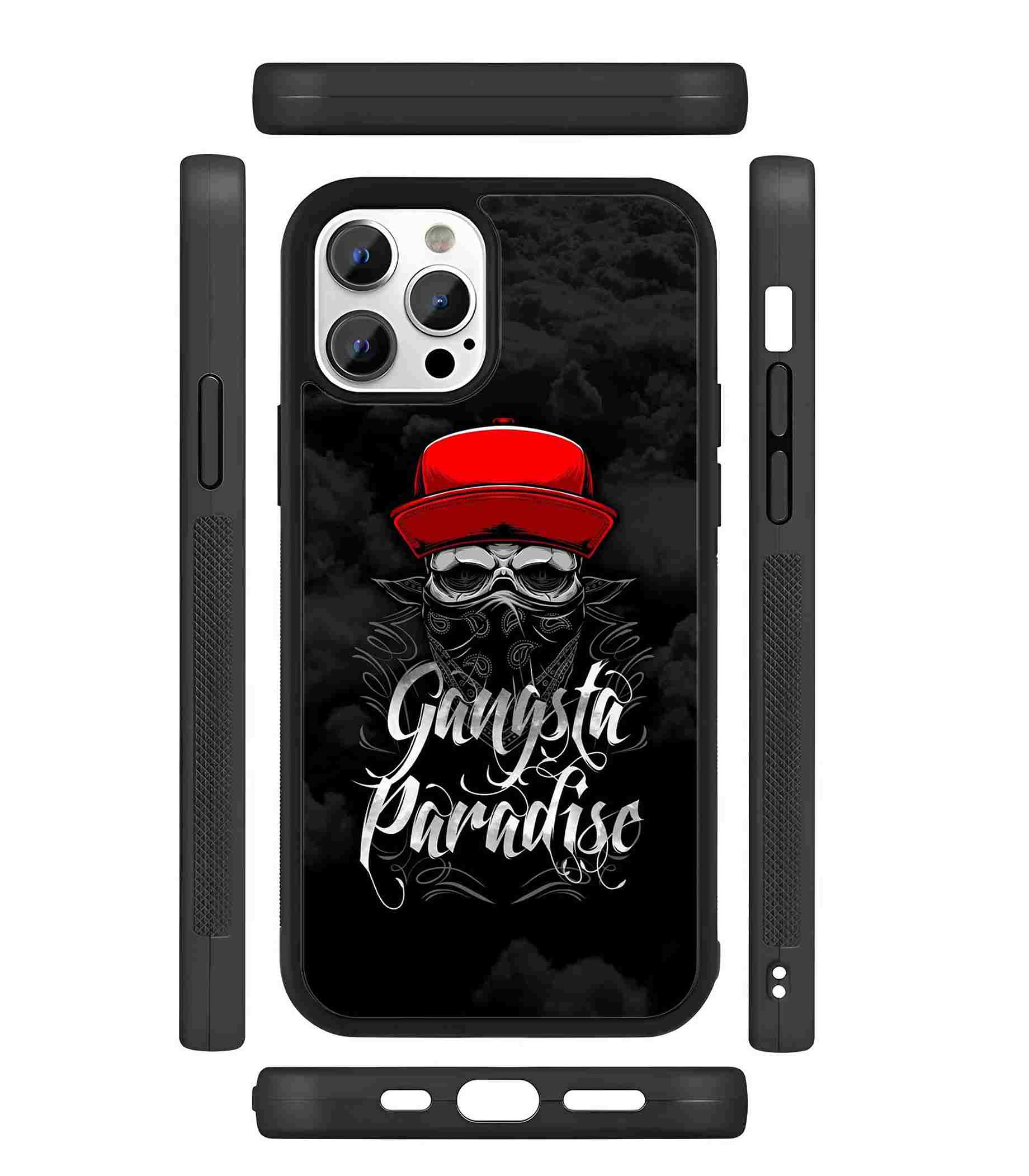 Gangsta Paradise 2D Rubber Mobile Back Cover