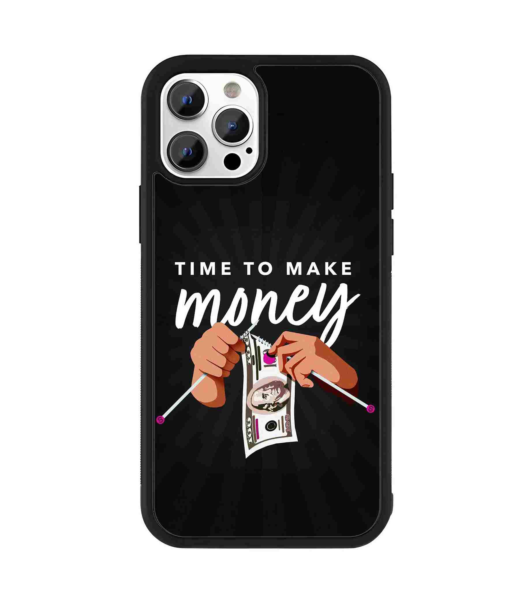 It's Time to Make Money 2D Rubber Mobile Back Cover It's Time to Make Money 2D Rubber Mobile Back Cover