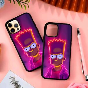 Simpson 2D Rubber Mobile Back Cover