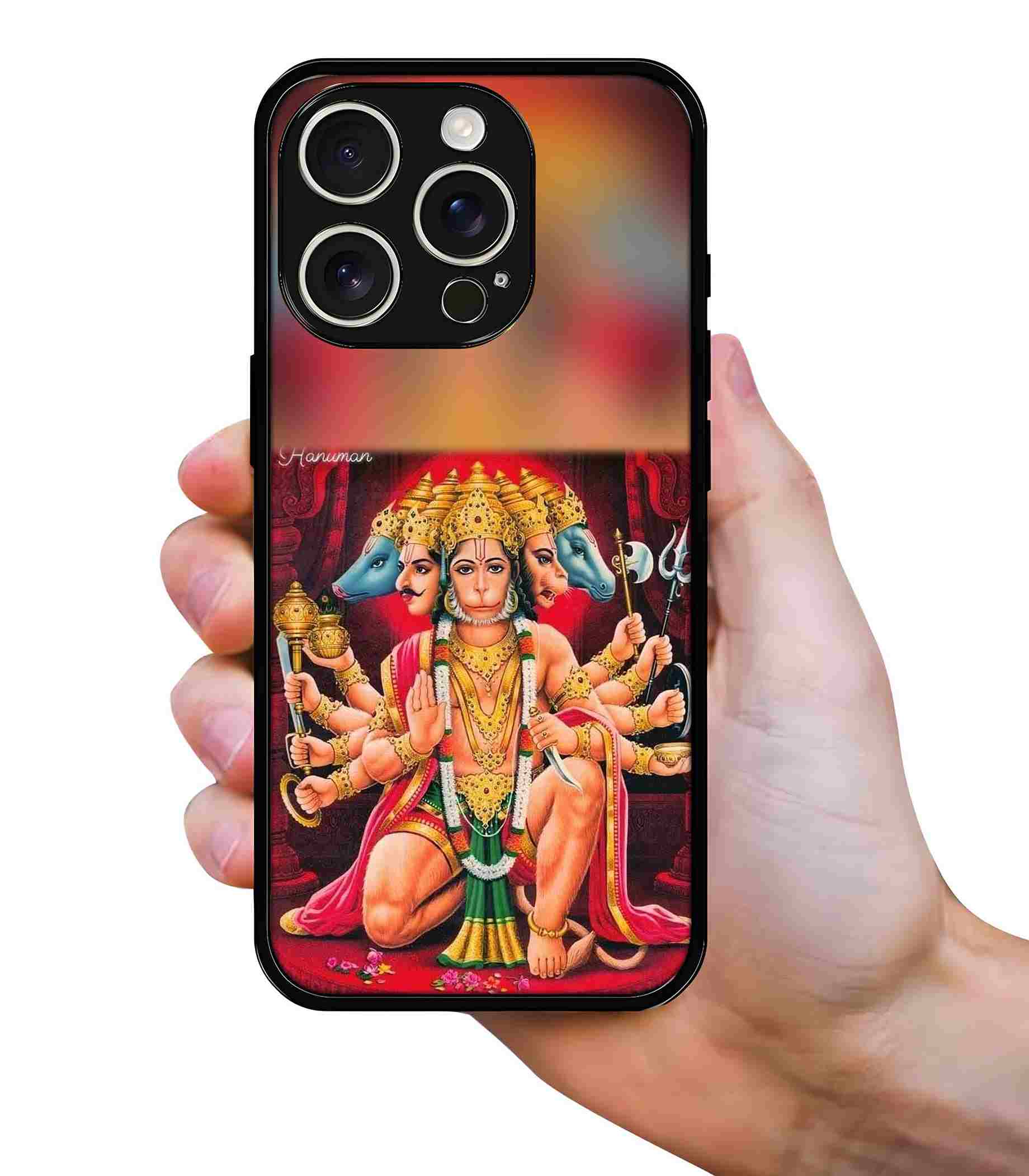 Panchmukhi Hanumanji 2D Rubber Mobile Back Cover
