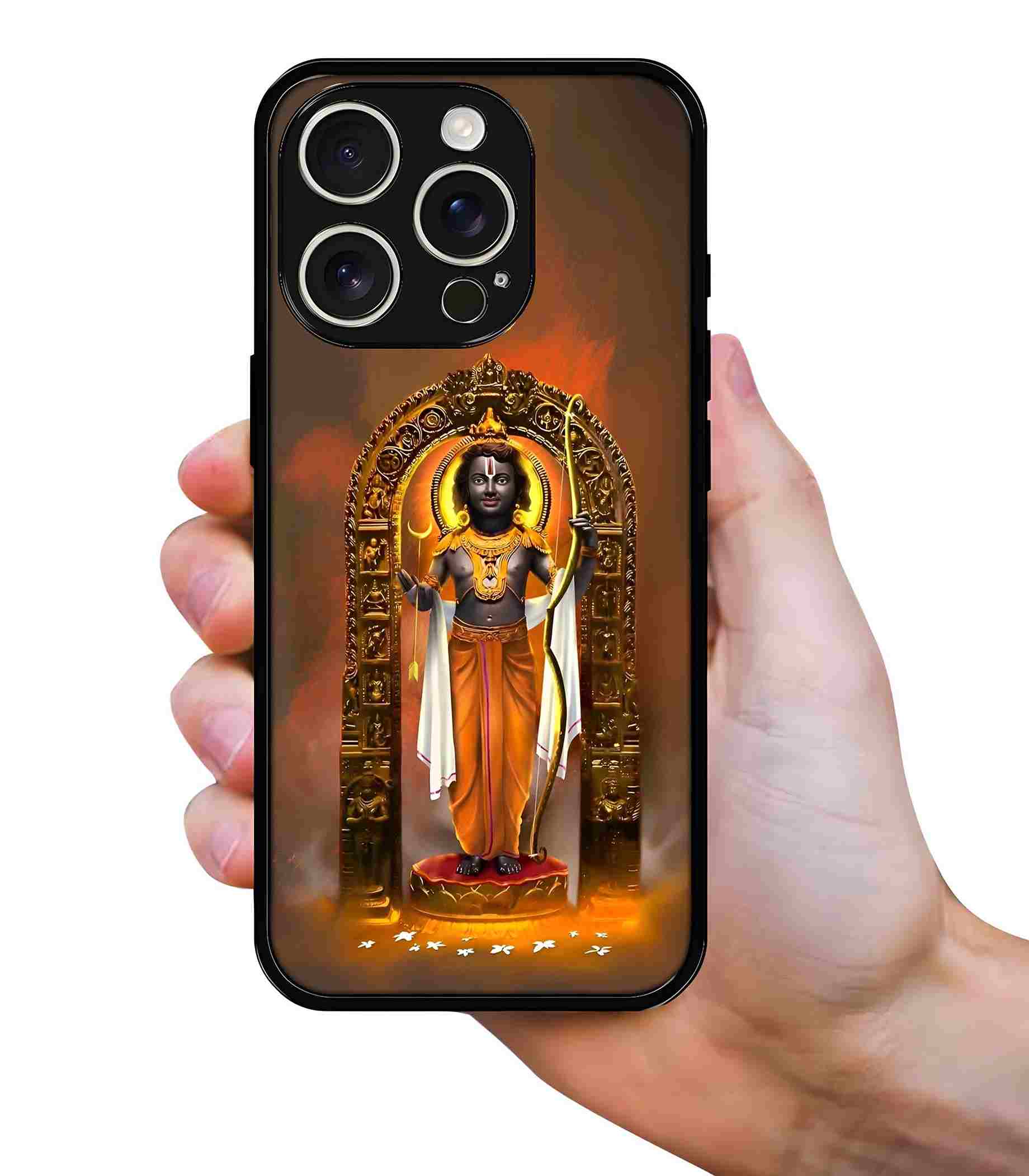 Ram God 2D Rubber Mobile Back Cover Ram God 2D Rubber Mobile Back Cover
