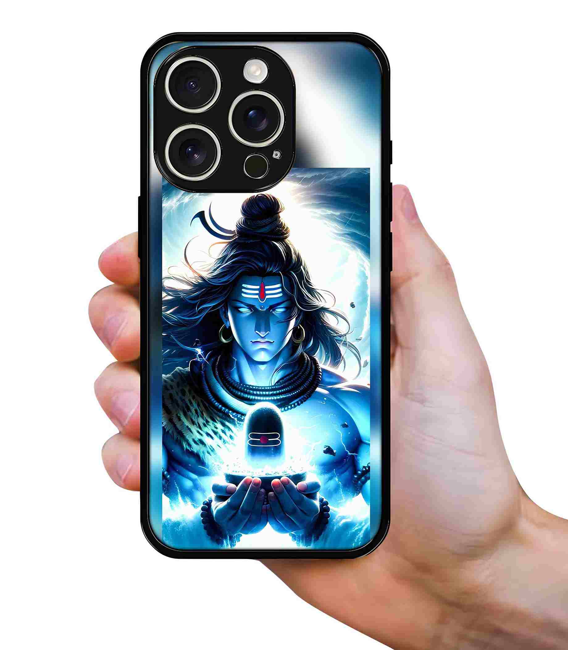Shiv Bhagvan 2D Rubber Mobile Back Cover Shiv Bhagvan 2D Rubber Mobile Back Cover