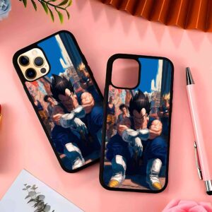 Team Vegeta Dragon Ball Z 2D Rubber Mobile Back Cover