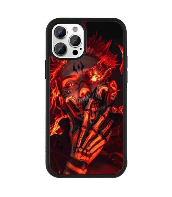 Anime Character 2D Rubber Mobile Back Cover