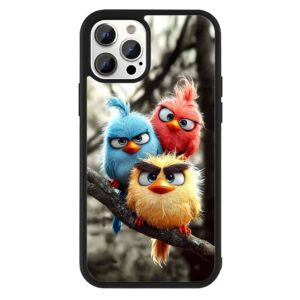 Angry Birds 2D Rubber Mobile Back Cover