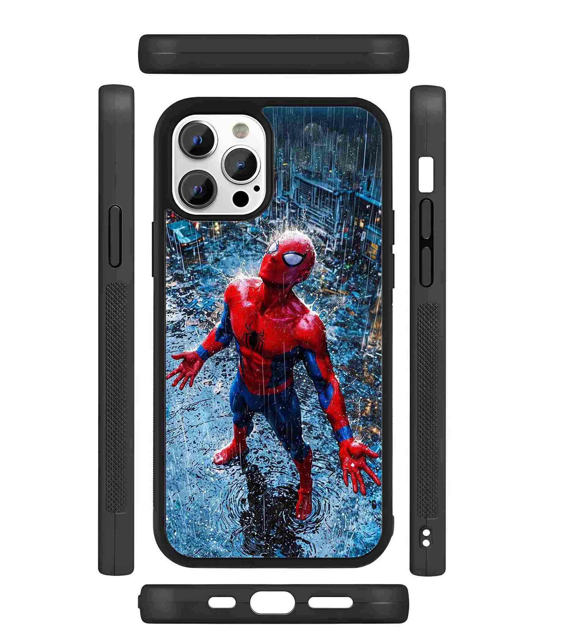 I am Spiderman 2D Rubber Mobile Back Cover