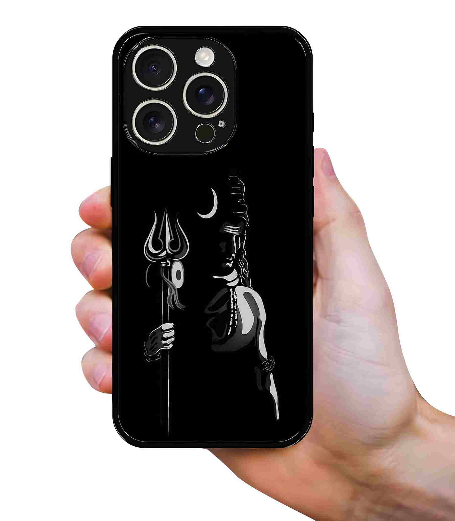Shiva 2D Rubber Mobile Back Cover
