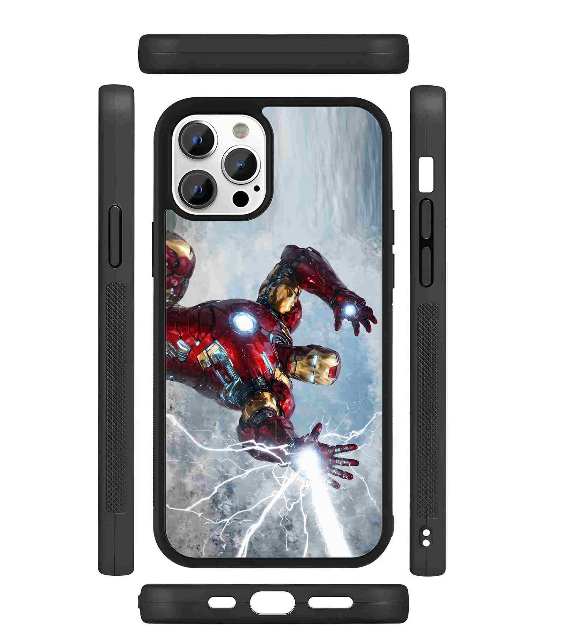Iron Man Repulsors 2D Rubber Mobile Back Cover