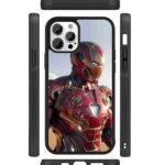 Iron Man Retro Armor 2D Rubber Mobile Back Cover