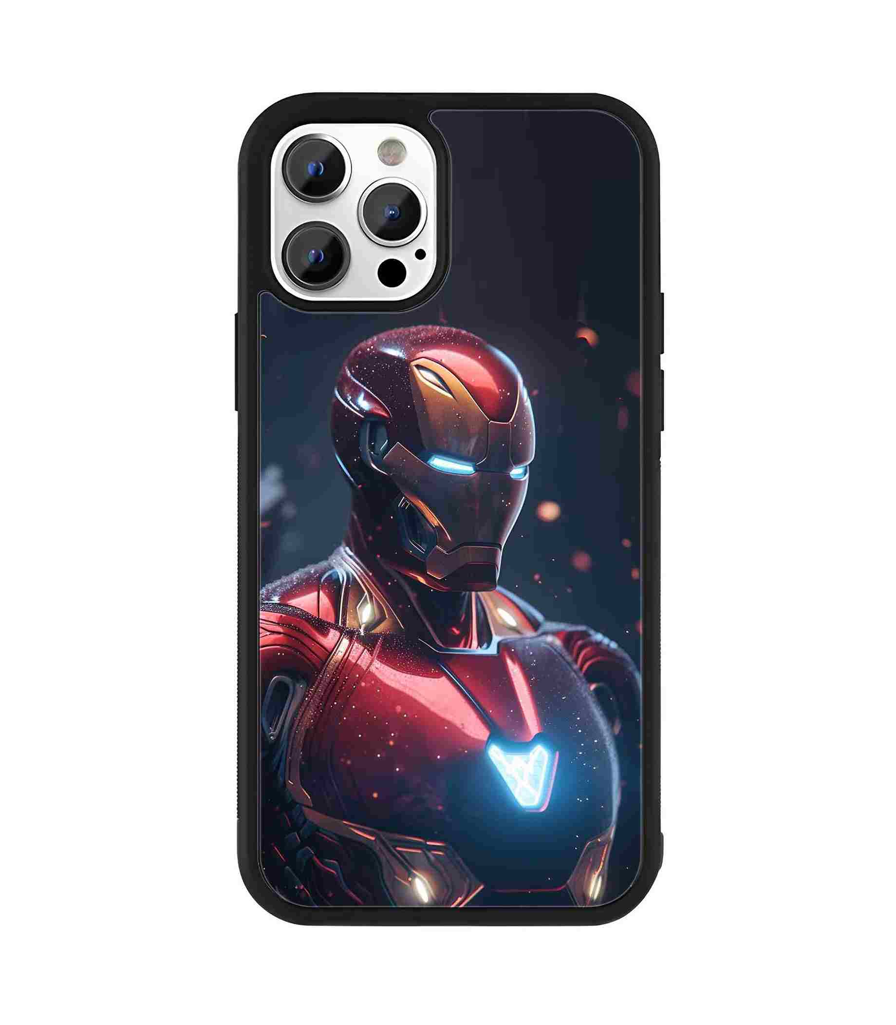 Iron Man 2D Rubber Mobile Back Cover