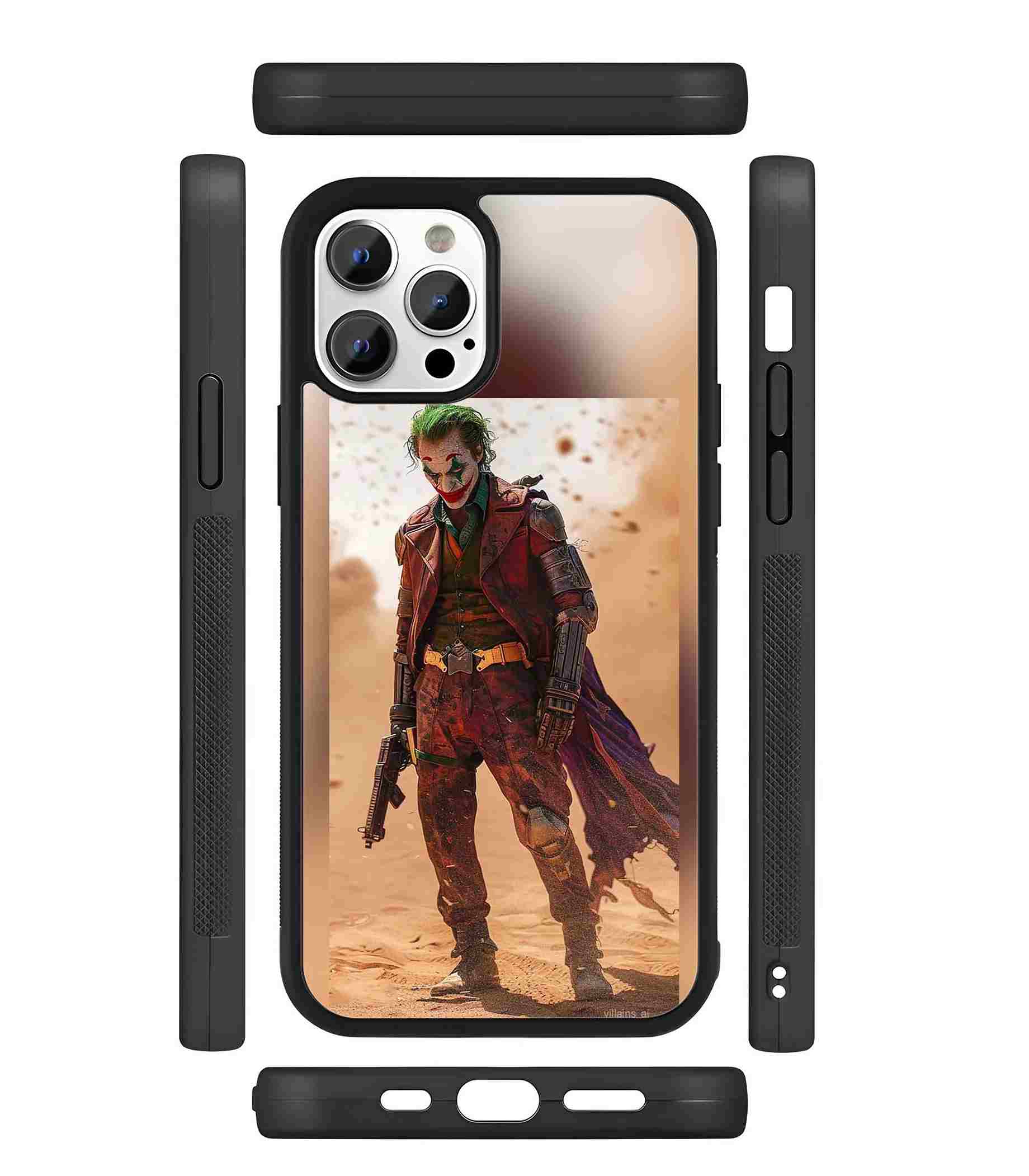 Joker in Mad Max 2D Rubber Mobile Back Cover Joker in Mad Max 2D Rubber Mobile Back Cover