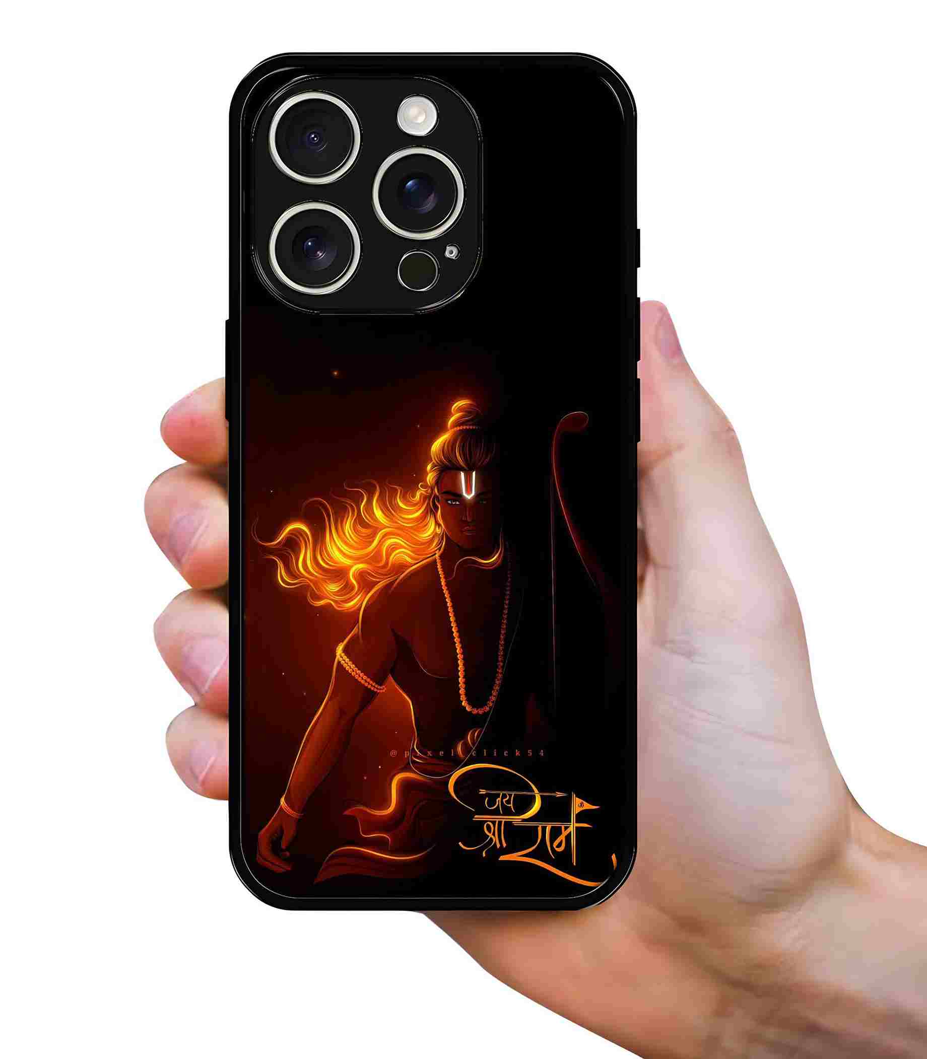 Shree Ram 2D Rubber Mobile Back Cover Shree Ram 2D Rubber Mobile Back Cover