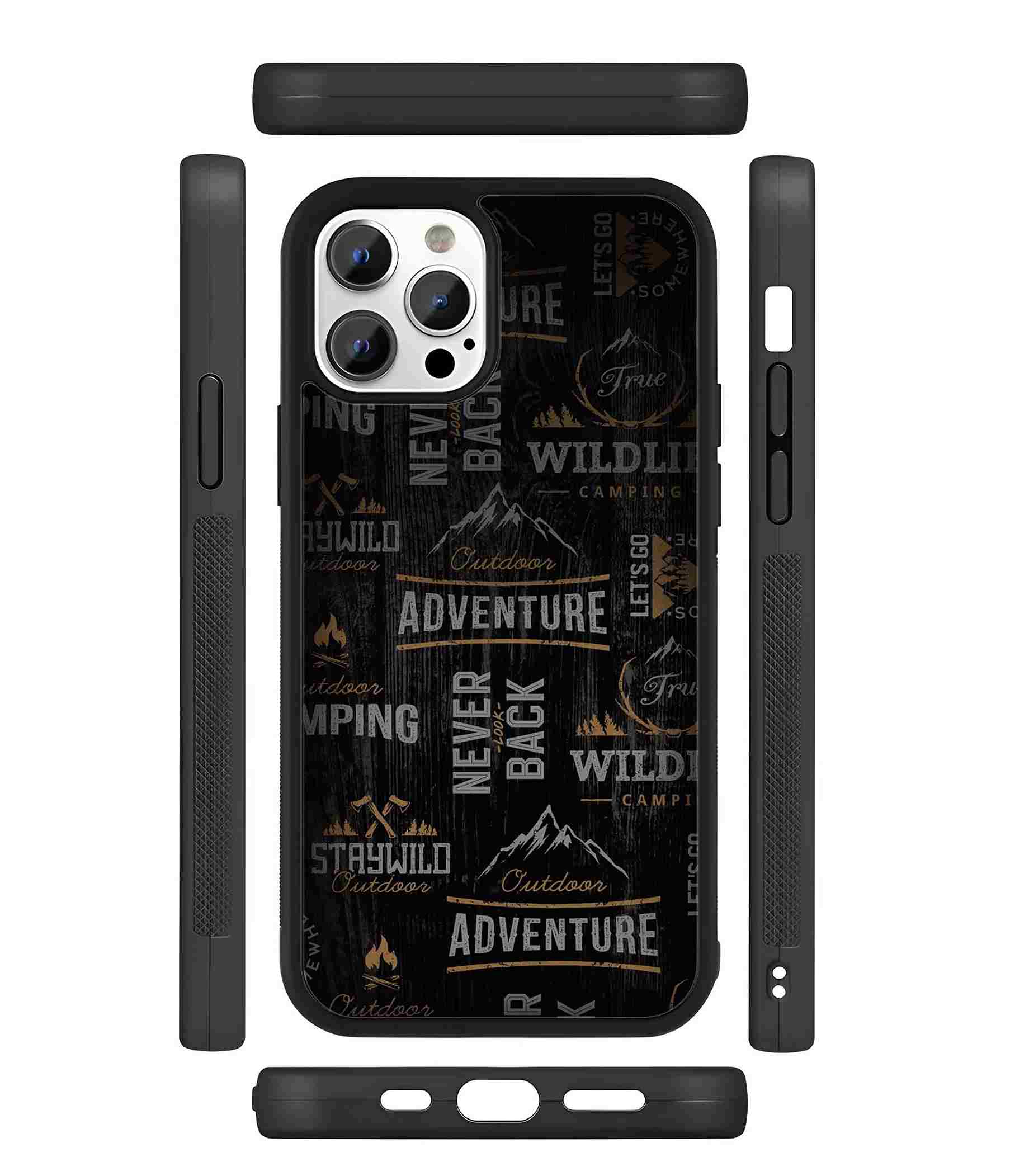 Outdoor Adventure 2D Rubber Mobile Back Cover Outdoor Adventure 2D Rubber Mobile Back Cover