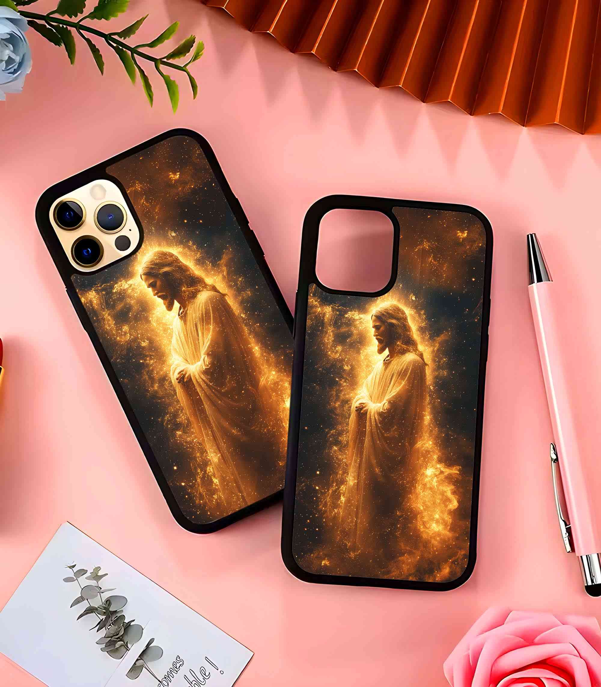 Jesus Shine 2D Rubber Mobile Back Cover