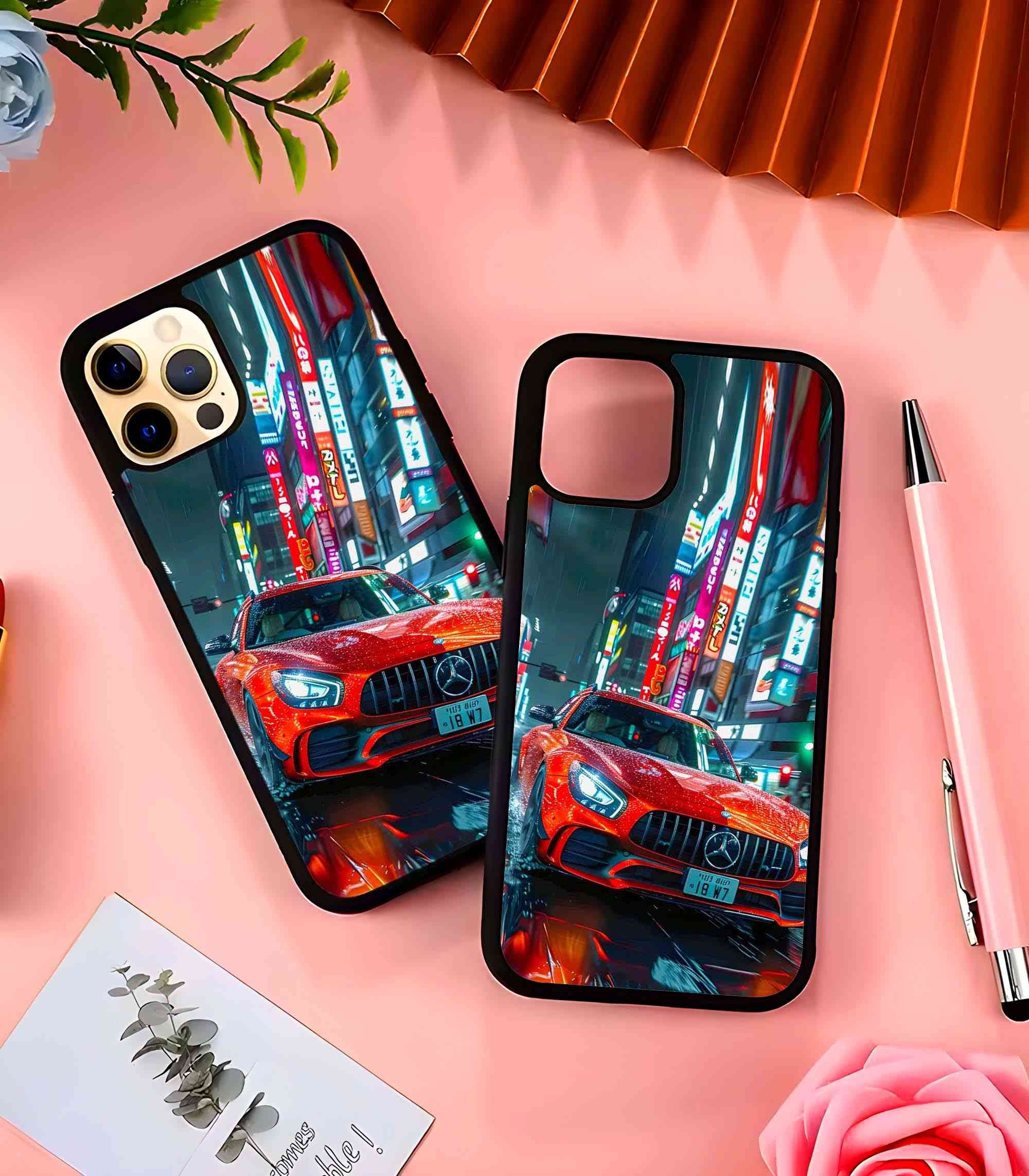 AMG GT Car 2D Rubber Mobile Back Cover