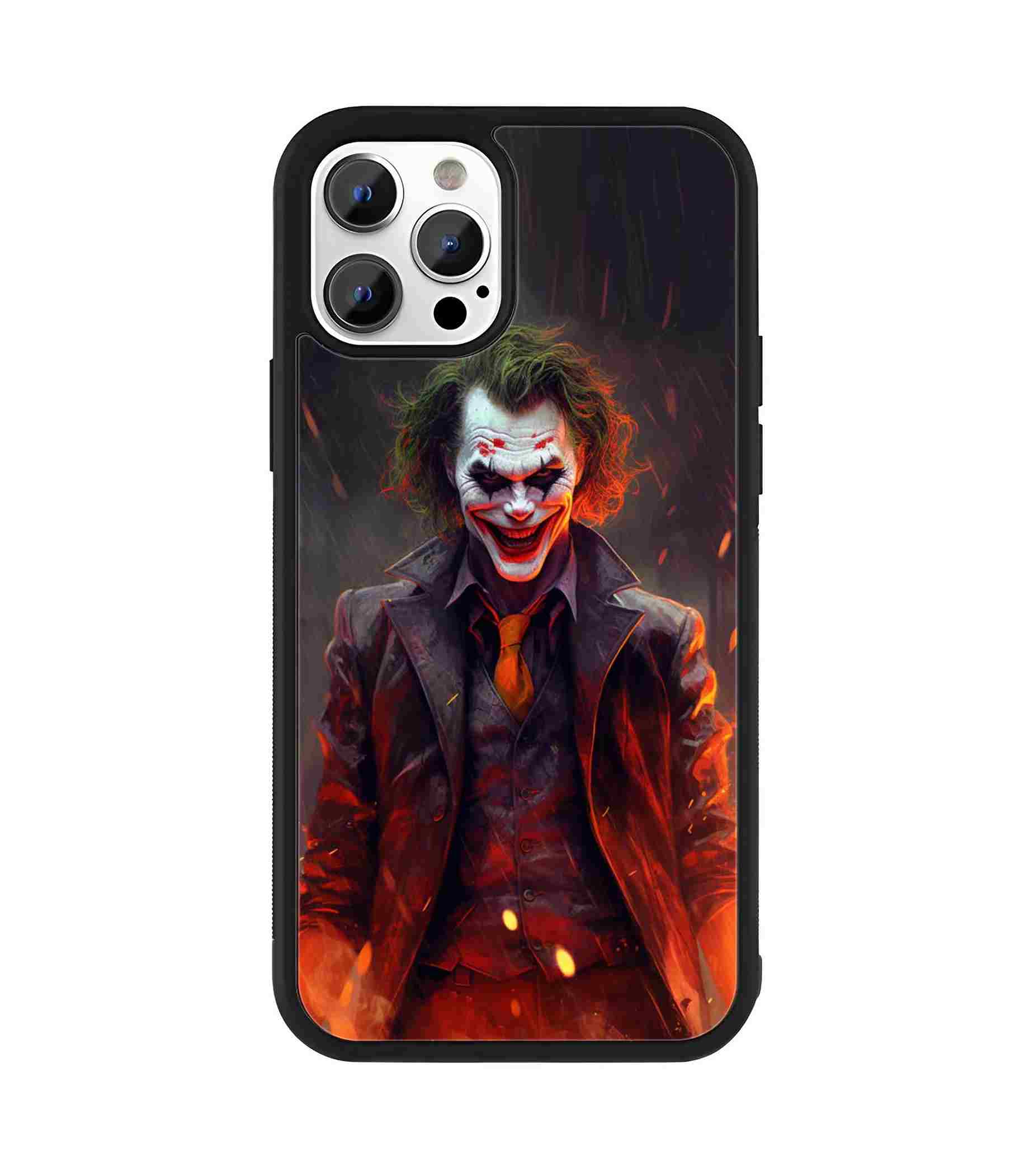Joker Evil Smile 2D Rubber Mobile Back Cover Joker Evil Smile 2D Rubber Mobile Back Cover