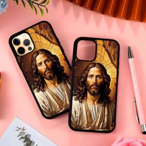 Jesus 2D Rubber Mobile Back Cover #2