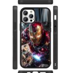 The Iron Man 2D Rubber Mobile Back Cover