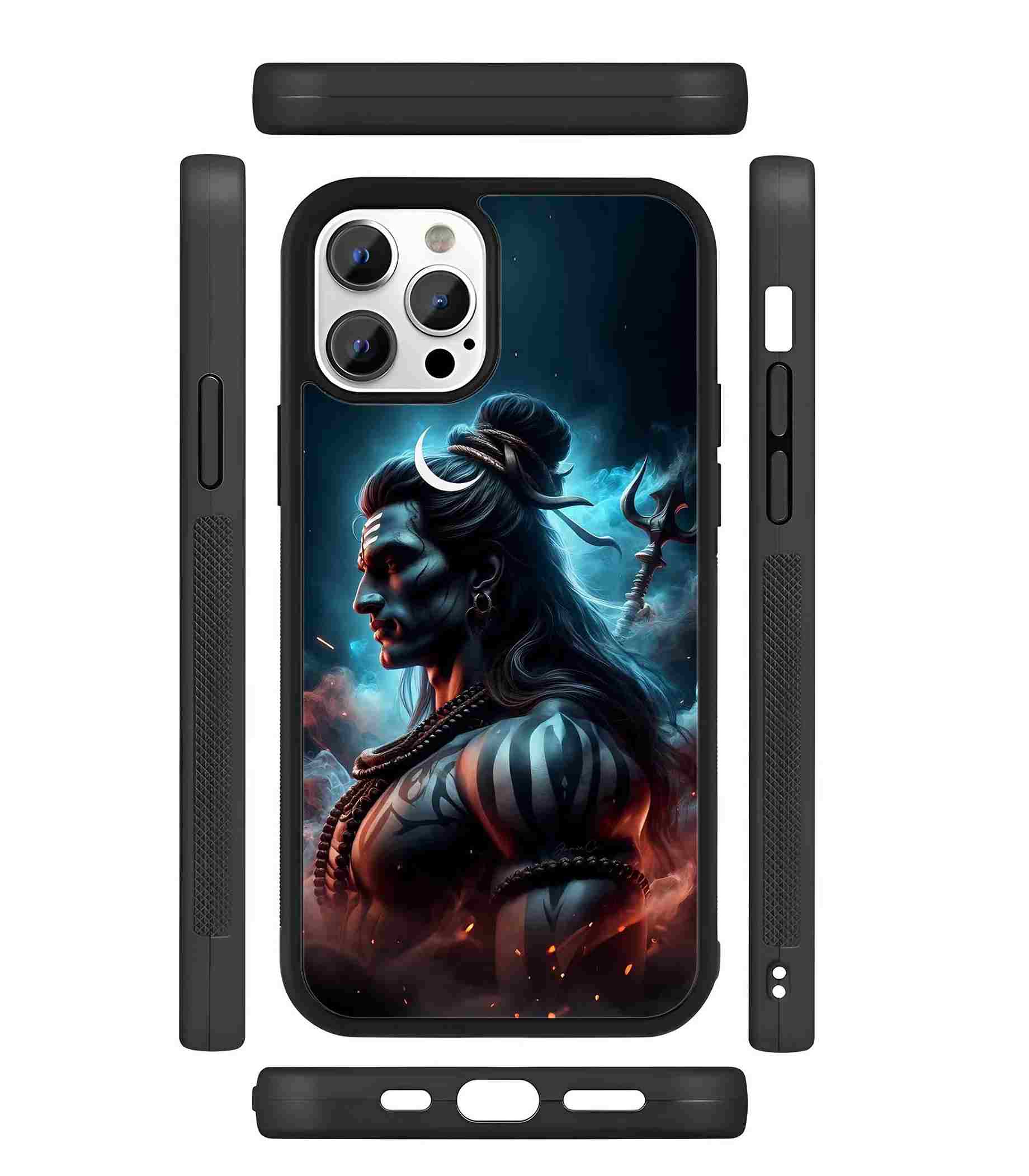 Lord Mahadev 2D Rubber Mobile Back Cover Lord Mahadev 2D Rubber Mobile Back Cover