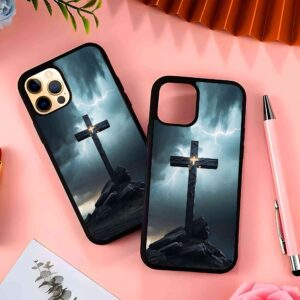 Jesus Cross 2D Rubber Mobile Back Cover