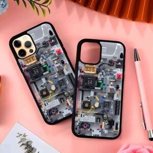 iPhone 16 Pro Lego 2D Rubber Mobile Back Cover