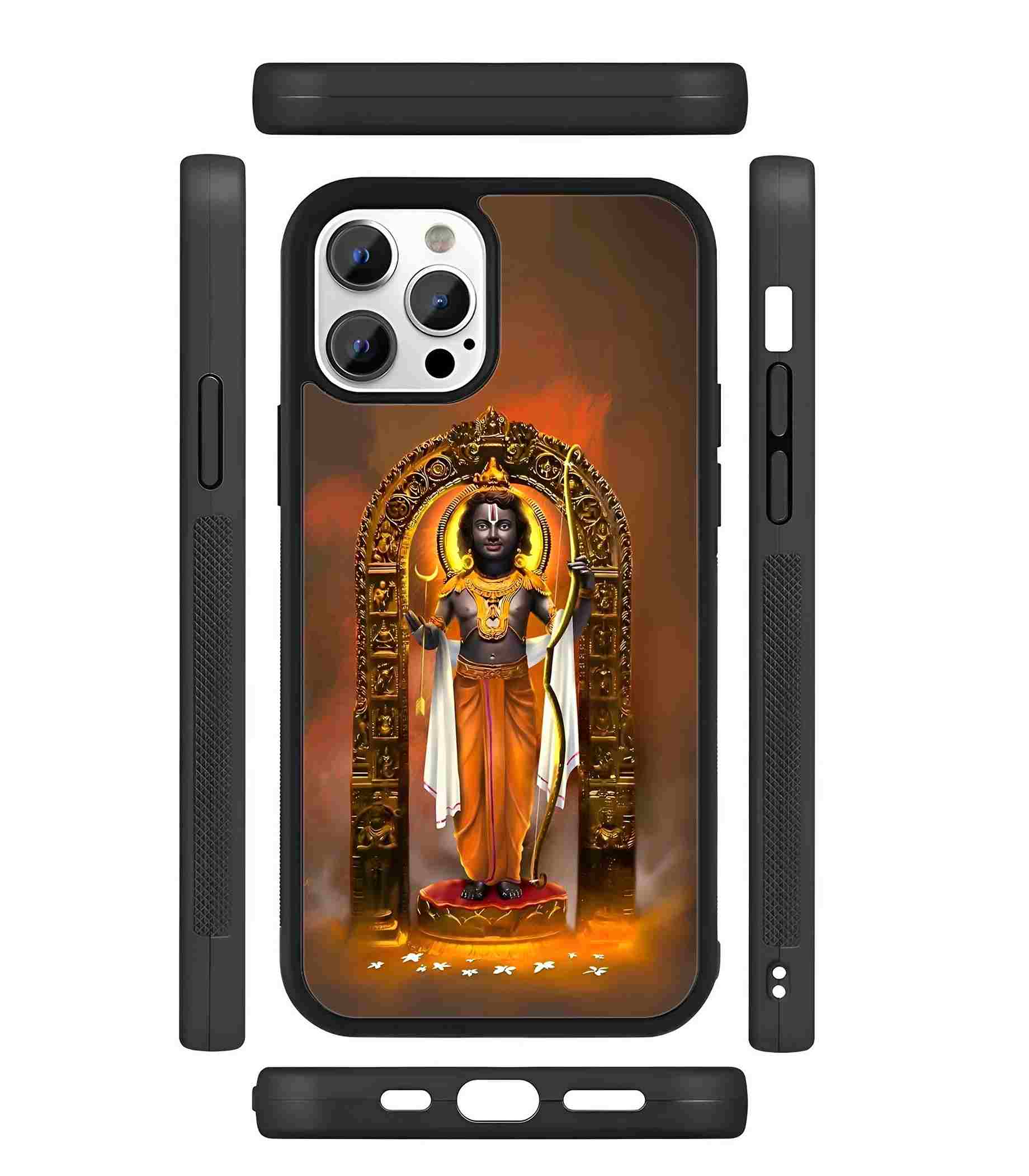 Ram God 2D Rubber Mobile Back Cover Ram God 2D Rubber Mobile Back Cover