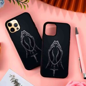 Jesus Prayer 2D Rubber Mobile Back Cover