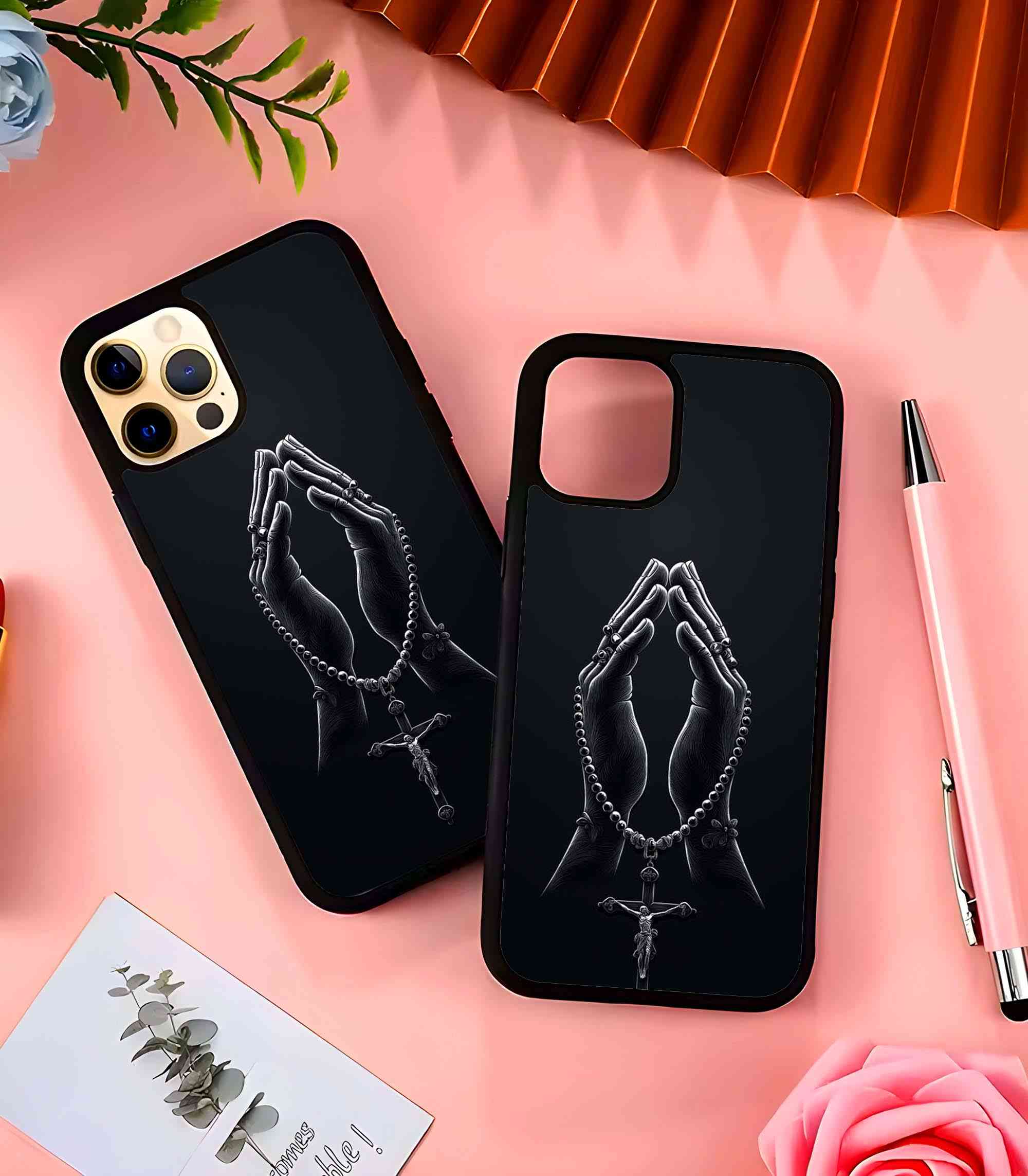 Jesus Prayer 2D Rubber Mobile Back Cover