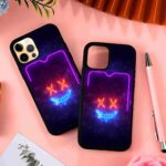 Neon Mask 2D Rubber Mobile Back Cover