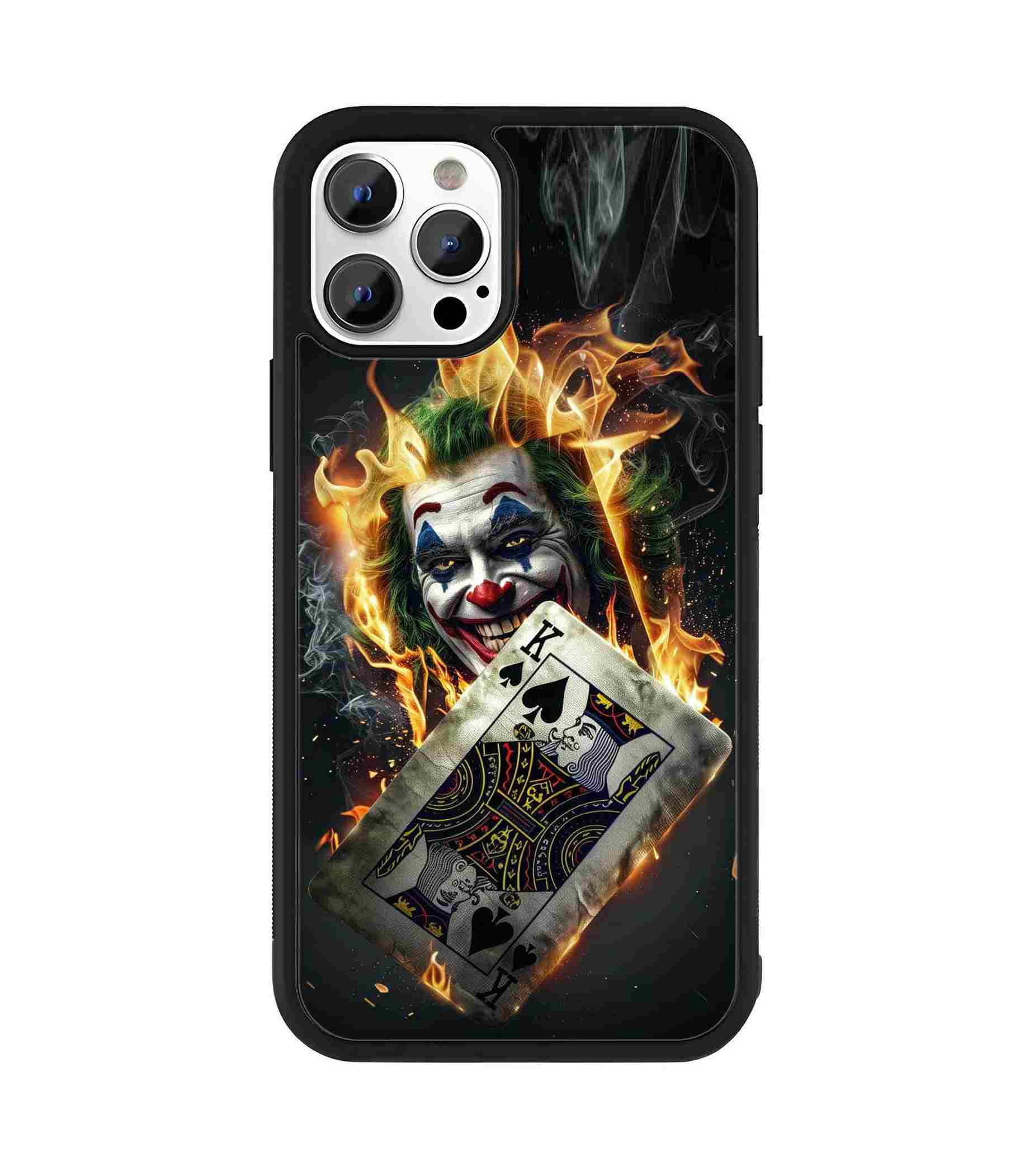 Joker King 2D Rubber Mobile Back Cover