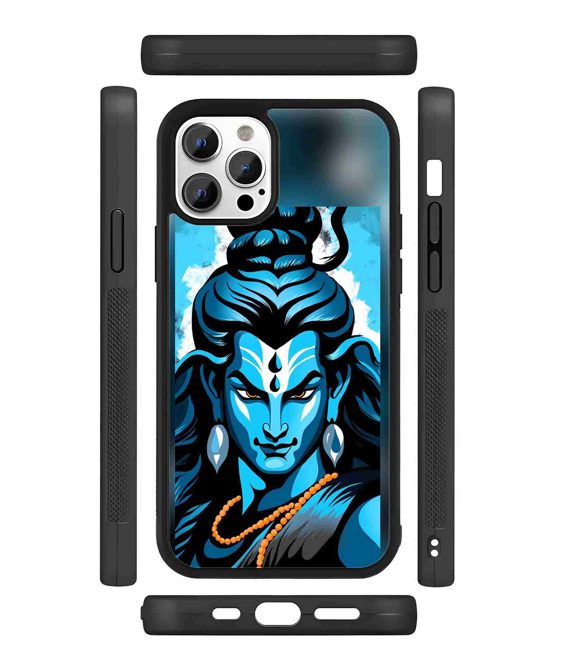 Shiv God 2D Rubber Mobile Back Cover #2 Shiv God 2D Rubber Mobile Back Cover #2