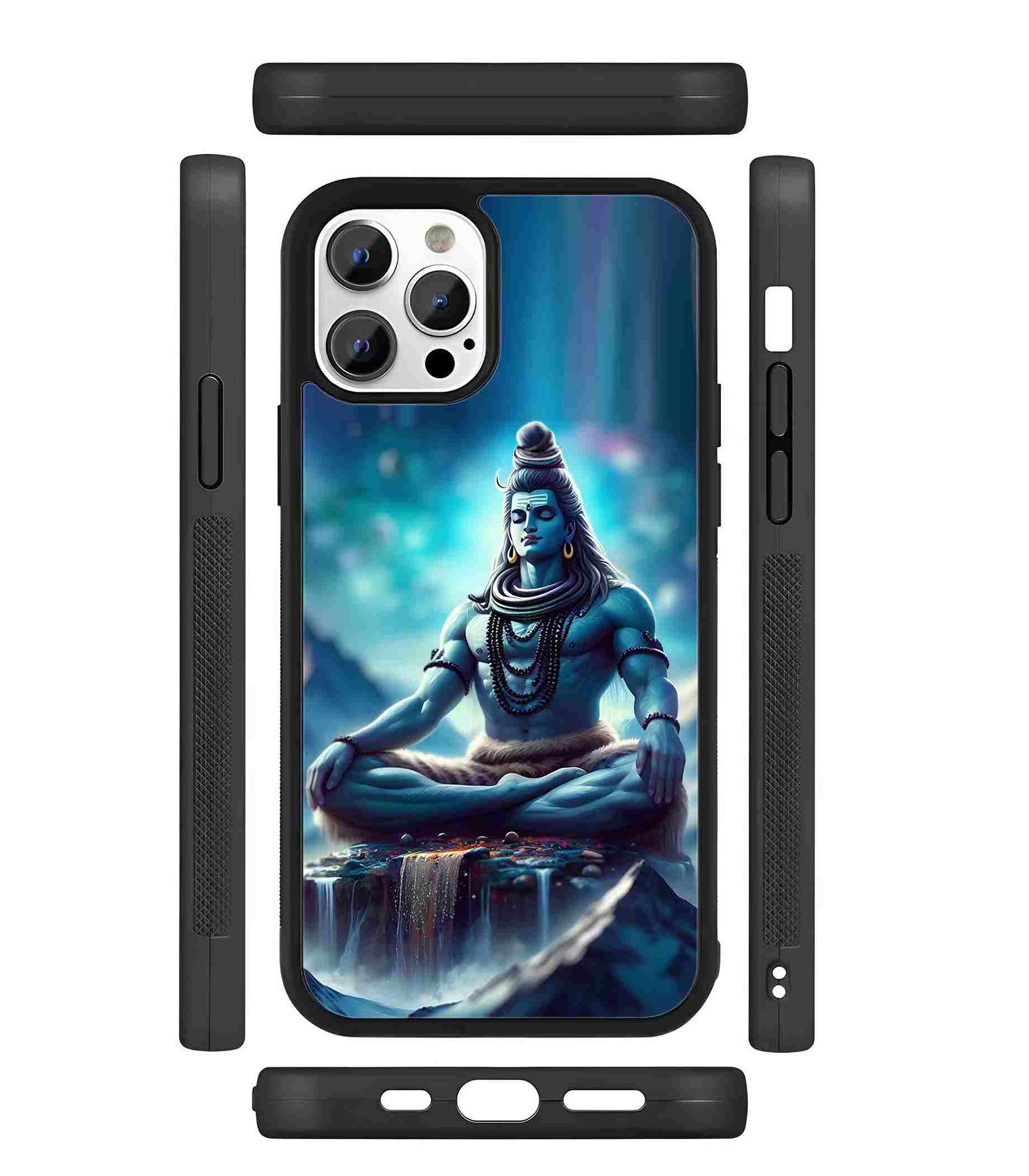 Shiv 2D Rubber Mobile Back Cover Shiv 2D Rubber Mobile Back Cover